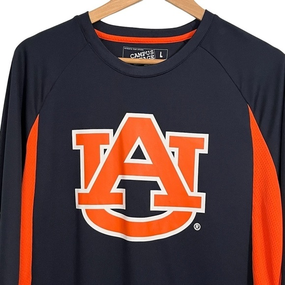 Auburn University Tigers Campus Heritage Long Sleeve T-Shirt Size Large - Picture 3 of 8